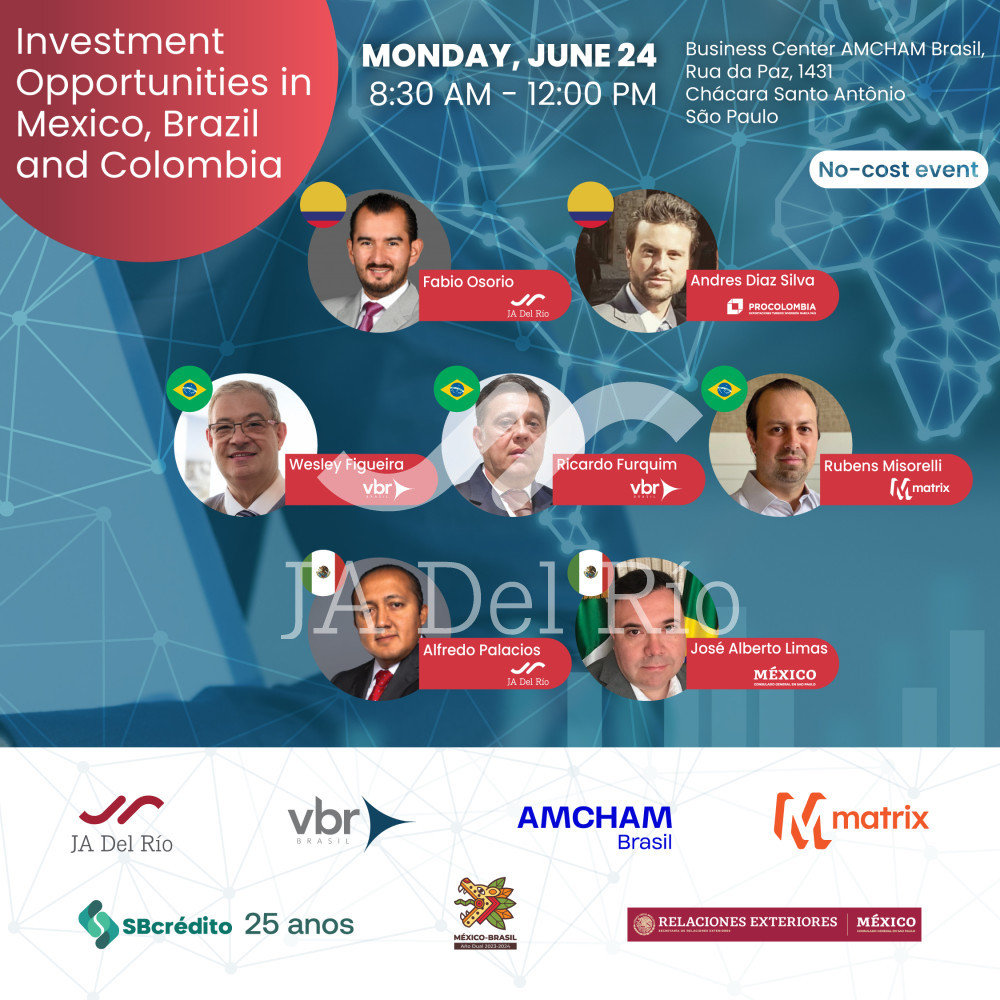 Oportunidades de Inversión en México, Brasil y Colombia