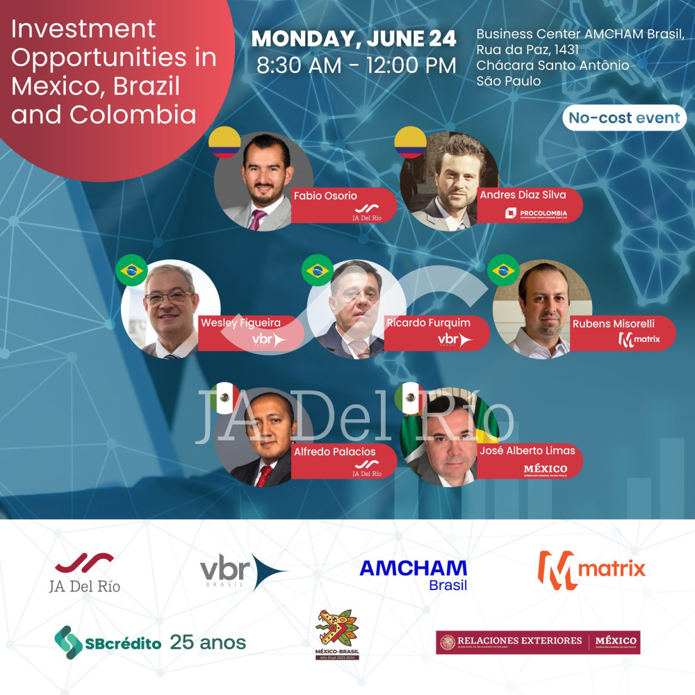Investment Opportunities in Mexico, Brazil and Colombia