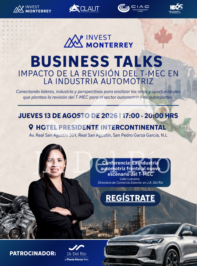 Business Talks Impacto de la Revisión del T-MEC en la Industria Autromotriz