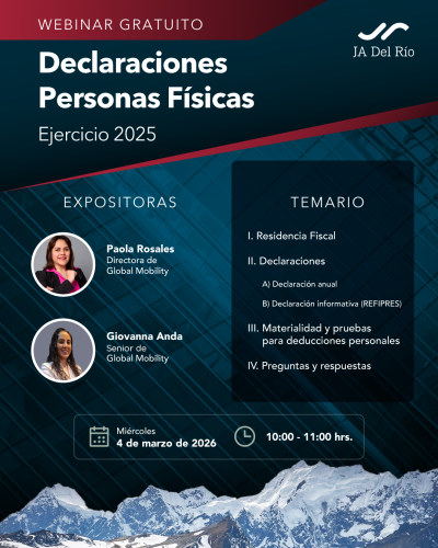 Declaraciones Personas Físicas - Ejercicio 2025