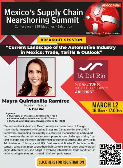 Mexico´s Supply Chain Nearshoring Summit