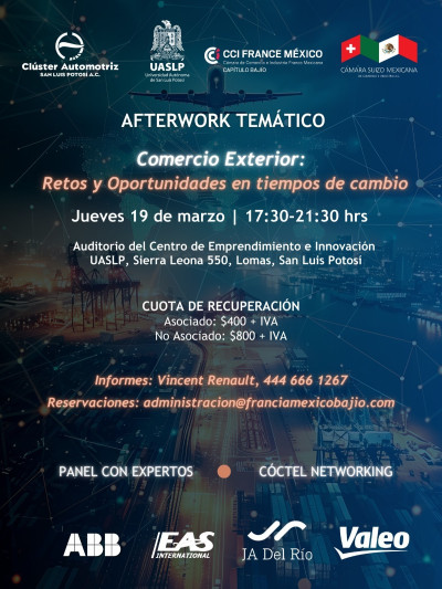 Afterwork Foreign Trade: Challenges and Opportunities in Times of Change
