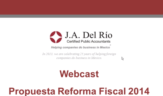 Propuestas para Reformas Fiscales 2014