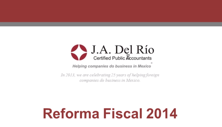 Webcast Reformas Fiscales 2014 Video
