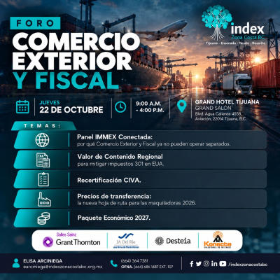 Foro de Comercio Exterior y Fiscal