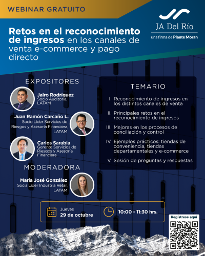 Retos en el reconocimiento de ingresos en los canales de venta e-commerce y pago directo